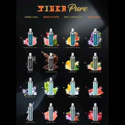 Tiger Pure 3500 Puffs Disposable Vape