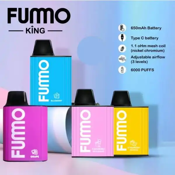 Fummo Fumo King 6000 Puffs 2% Disposable Vape (10 Flavors) –