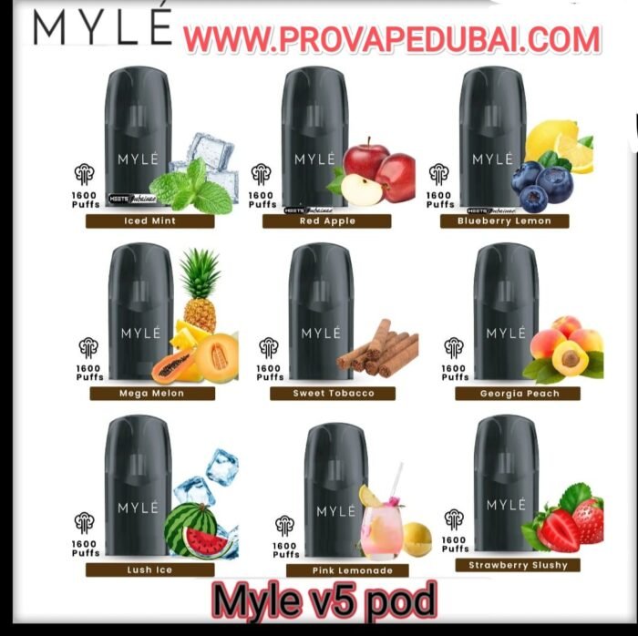 Myle V5 Pods 1600 Puffs
