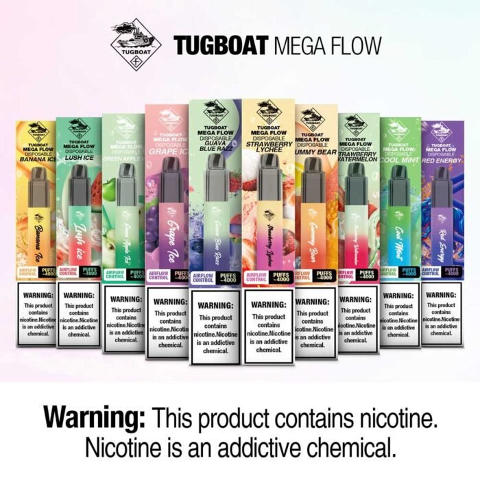 Tugboat Megaflow 4000 Puffs