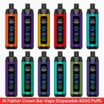 Al-Fakher-Crown-Bar-Vape-Disposable-8000-Puffs
