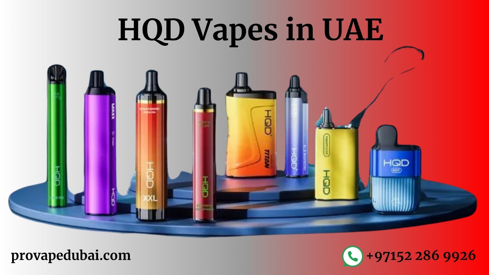 What Is HQD and Why Is It Popular in the UAE? - HQD Vapes
